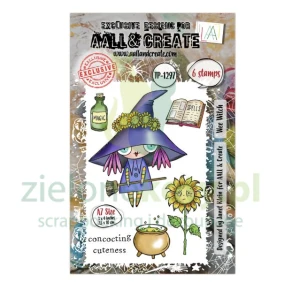 Stempel akrylowy AALL & Create A7 Wee Witch Czarownica