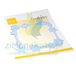 Wykrojnik Marianne Design Creatables  Ice Crystals Square zimowa ramka śnieżynki x