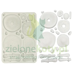 Forma foremka silikonowa Stamperia A5 Whispering Woods Grzyby