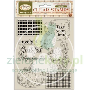 Stempel akrylowy Stamperia Whispering woods dynia, kubek x