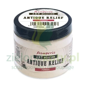 Proszek do struktur Anique Relief Powder Stamperia ART Stories 