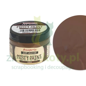 Farba Stamperia ART stories MISTY PAINT 150 ml Choco brązowa