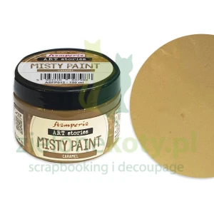 Farba Stamperia ART stories MISTY PAINT 150 ml Caramel brązowa