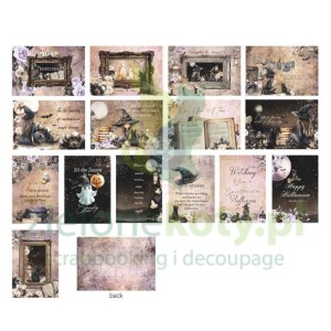 Zestaw papierów Prima Marketing BewitchedJournaling Notecards 10x15cm 