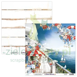 Papier do scrapbookingu 30x30 Mintay Riviera Moments 01