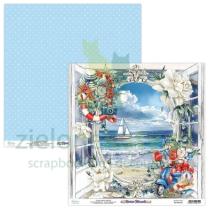 Papier do scrapbookingu 30x30 Mintay Riviera Moments 02