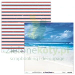 Papier do scrapbookingu 30x30 Mintay Riviera Moments 04