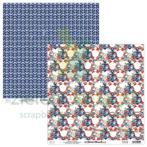 Papier do scrapbookingu 30x30 Mintay Riviera Moments 05