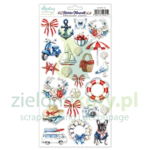 Naklejki papierowe Mintay Riviera Moments elementy