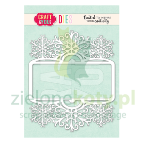 Wykrojnik Craft&You Design Winter Frame zimowa ramka