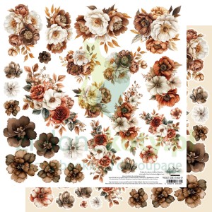 Papier do scrapbookingu 30x30 Alchemy Of Art dodatki do wycinania Behind closed doors Za zamkniętymi drzwiami