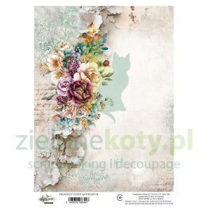 Papier ryżowy Alchemy Of Art A4 Dreamy Dreams kwiaty 