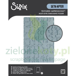 Folder do embbosingu Sizzix Multi-level Seth Apter A6 Grid graph siatka