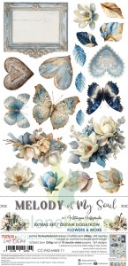 Zestaw dodatków Craft O'Clock Melody of My Soul Flowers and more 