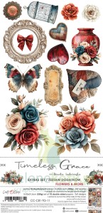 Zestaw dodatków Craft O'Clock Timeless Grace Flowers and more
