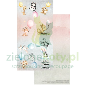 Papier do scrapbookingu 15x30 Alchemy Of Art dodatki do wycinania The Baby