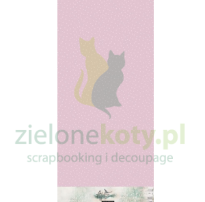 Okładka materiałowa Alchemy of Art The Baby 33x70 cm  różowa w kropki