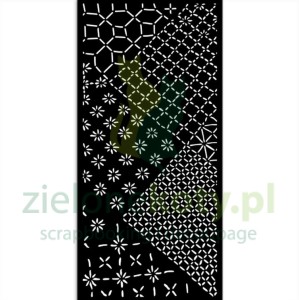 Szablon maska Stamperia 3D 12x25cm Quiet Days Mix wzorów
