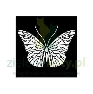 Szablon maska Stamperia 3D 12x12cm Quiet Days Motyl
