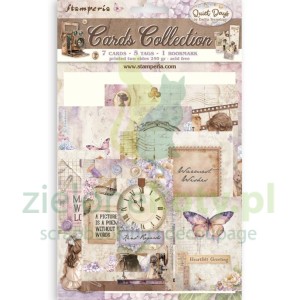 Zestaw dodatków Stamperia Cards Collection Quiet Days