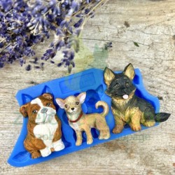 Forma foremka silikonowa Mila Project Pieski