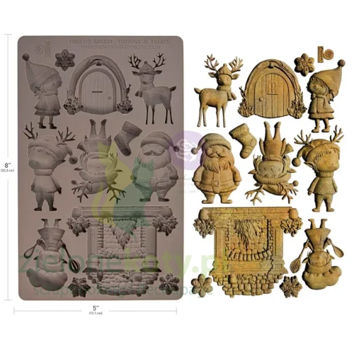 foremka prima mikołaj kominek rogate elfy