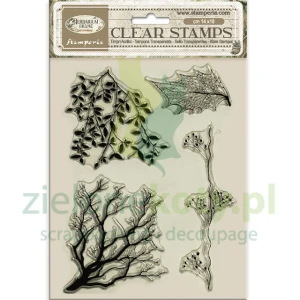 Stempel akrylowy Stamperia Herbarium Silvae Drzewo gałęzie