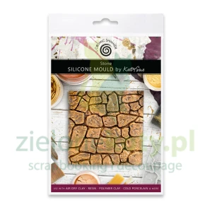 Forma foremka silikonowa do tekstur Cosmic Shimmer by Katy Sue Stone kamienne tło