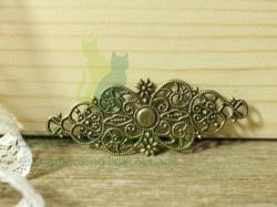 Metalowy ornament 6cm / 3 szt.