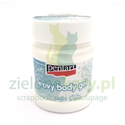 Pasta  Pentart  HEAVY BODY Gel matowa przezroczysta 230ml  