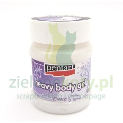 Pasta  Pentart  HEAVY BODY Gel błyszcząca przezroczysta 230ml  