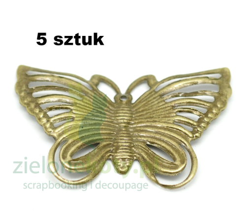 motyl metalowy