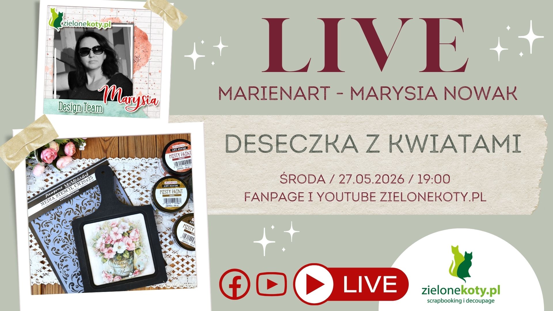 LIVE z Marysią Nowak