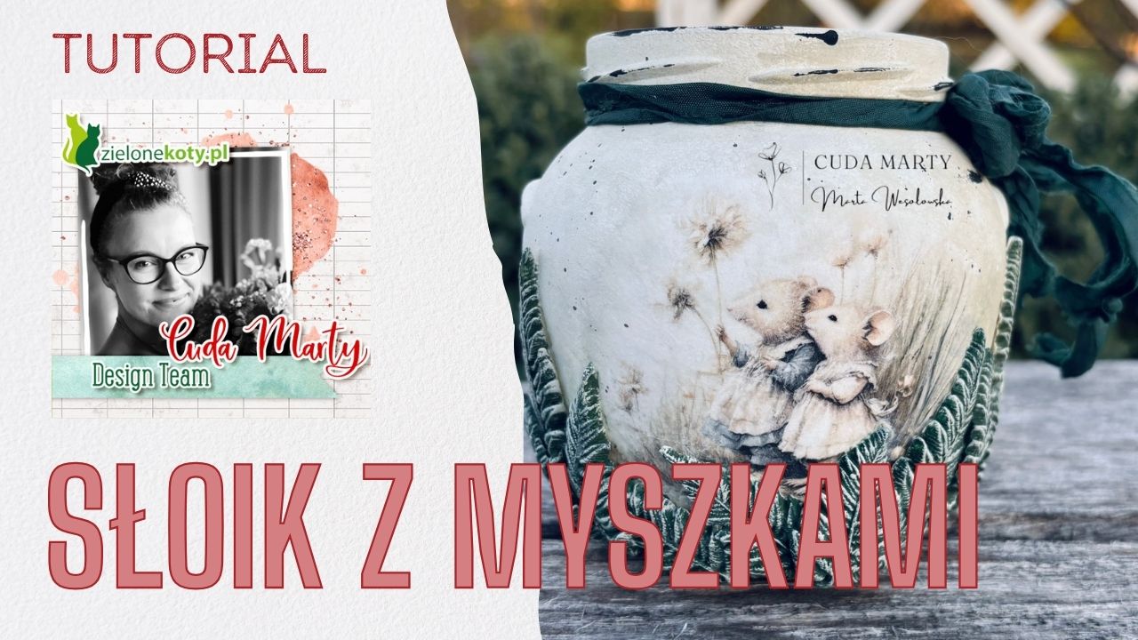 Słoik z myszkami | Cuda Marty